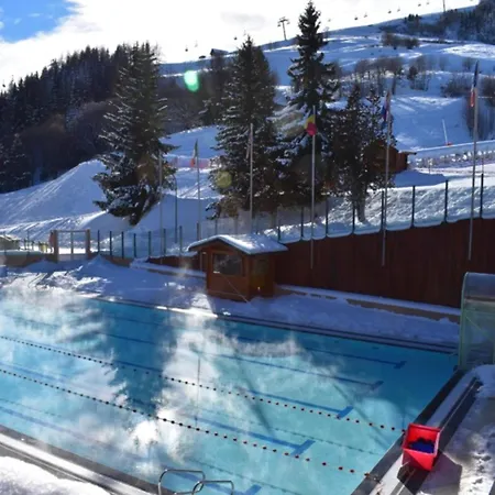 Fonctionnel Avec Wi-fi, Acces Direct Pistes Apartmán Le Corbier